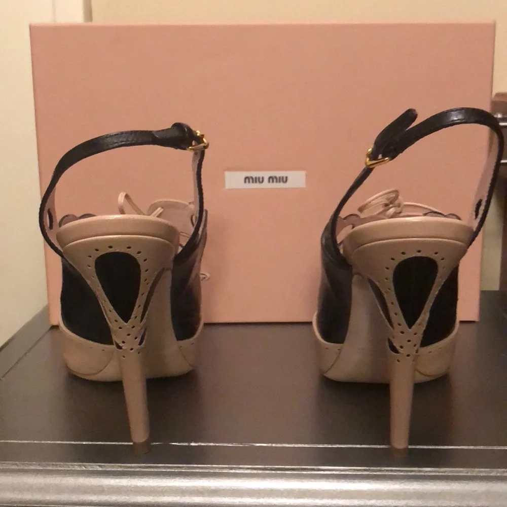 Miu Miu Open toe sling - Picture 2 of 7